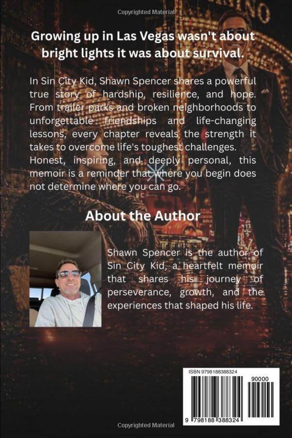 Sin City Kid — back cover
